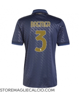 Juventus Gleison Bremer #3 Maglia Gara Terza Repliche 2024-25